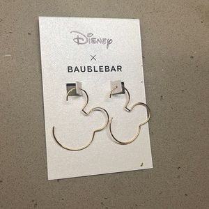 Disney X Baublebar earrings